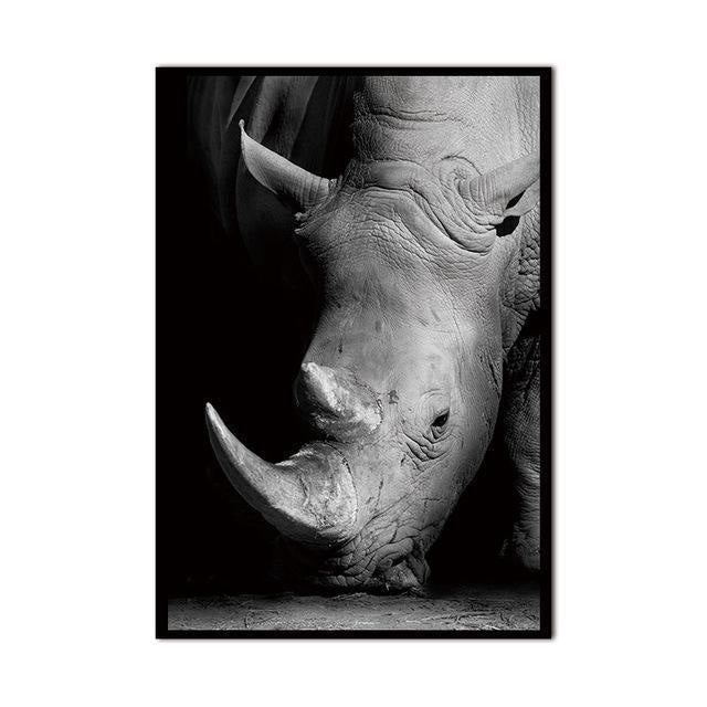 African Animals Canvas Prints - Stylish Wall Art (Unframed) - wallandroom.com