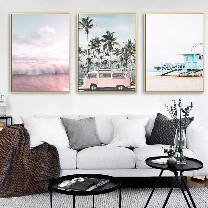 Canvas Print Wanderlust  - Wall Art (Unframed) - wallandroom.com