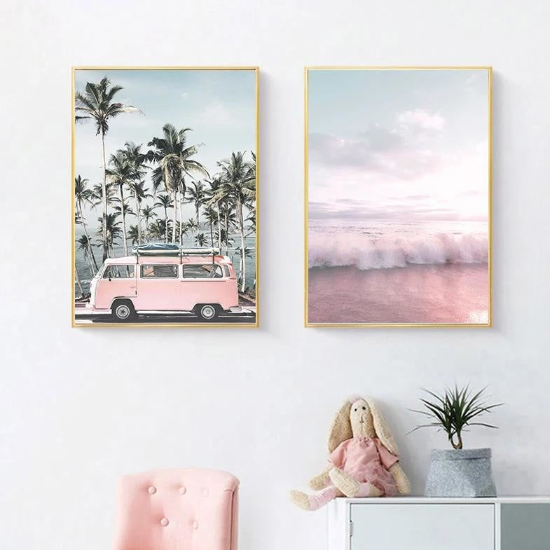 Canvas Print Wanderlust  - Wall Art (Unframed) - wallandroom.com