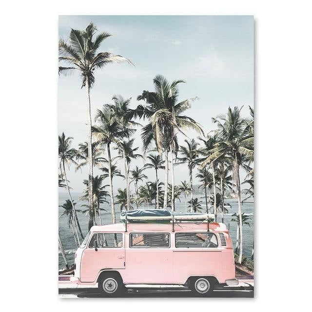 Canvas Print Wanderlust  - Wall Art (Unframed) - wallandroom.com
