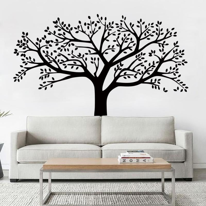 Family Tree Vinyl Decal - Giant Wall Sticker - wallandroom.com