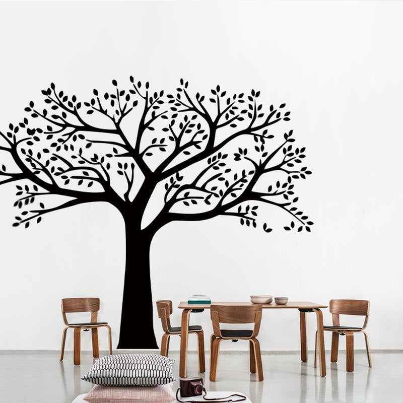Family Tree Vinyl Decal - Giant Wall Sticker - wallandroom.com