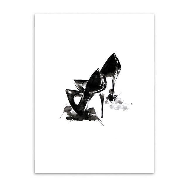Fashion Canvas Prints - Modern Wall Art (Unframed) - wallandroom.com