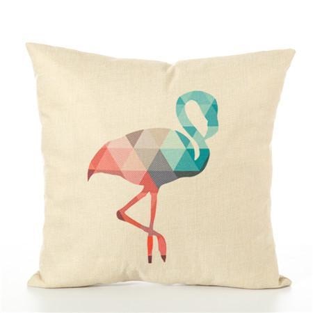 Geometric Animals - Nordic Throw Pillow Covers - wallandroom.com