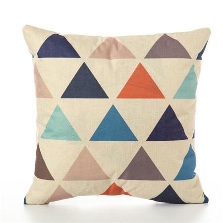 Geometric Cushion Covers - Nordic Throw Pillow Covers - wallandroom.com