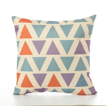 Geometric Cushion Covers - Nordic Throw Pillow Covers - wallandroom.com