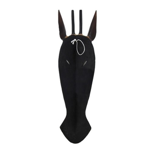 Handcarved African Zebra and Giraffe Masks - Decorative Wooden Wall Hangings www.wallandroom.com