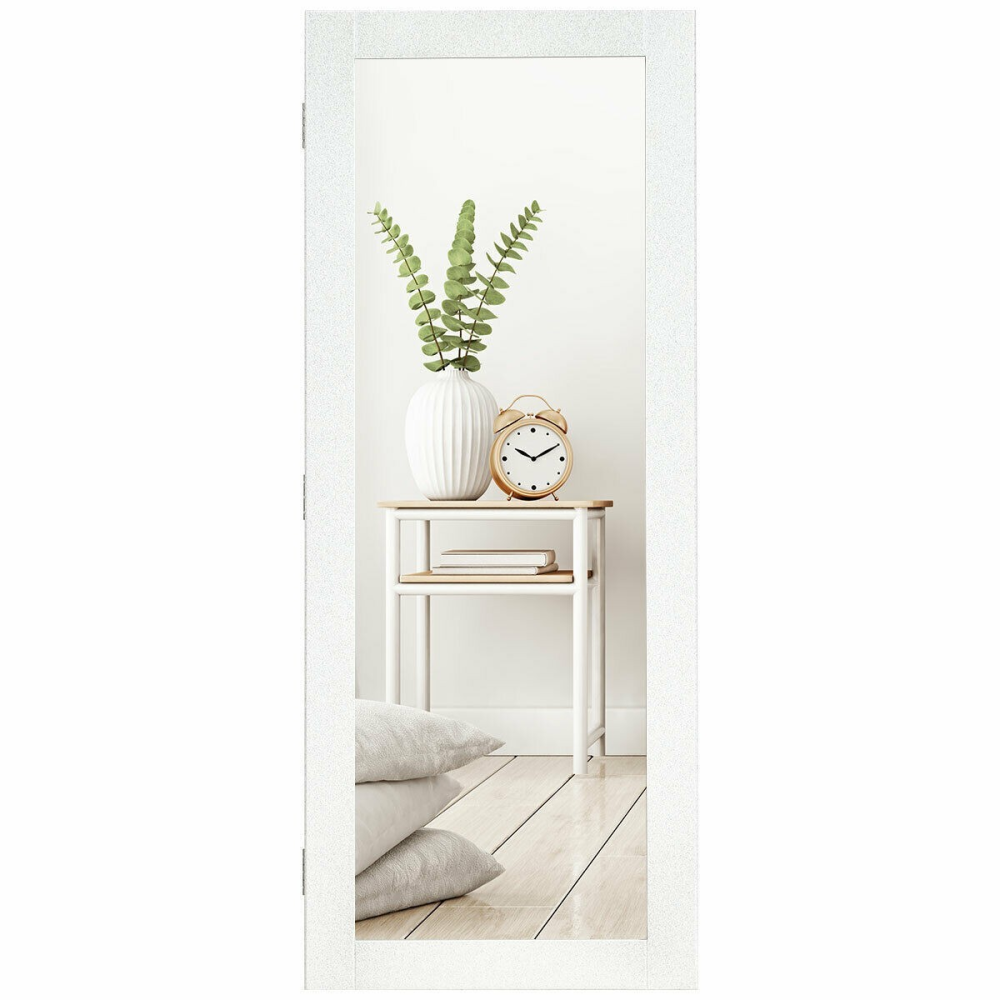 Jewelry Storage Mirror - Wall Mounted Cabinet www.wallandroom.com