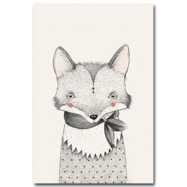 Kids &amp; Nursery Canvas Print  - Nordic Wall Art (Unframed) - wallandroom.com