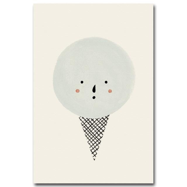 Kids &amp; Nursery Canvas Print  - Nordic Wall Art (Unframed) - wallandroom.com