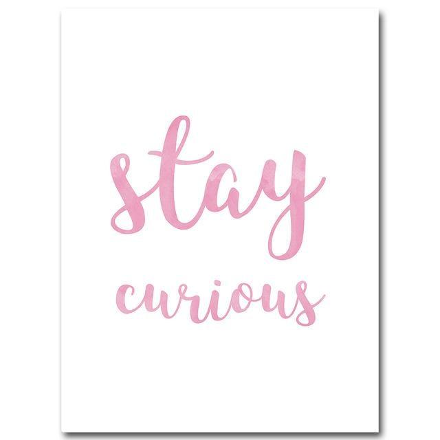 Magical Princess Canvas Print Set - Pink Wall Art (Unframed) 15x20cm No Frame / Picture 9 www.wallandroom.com