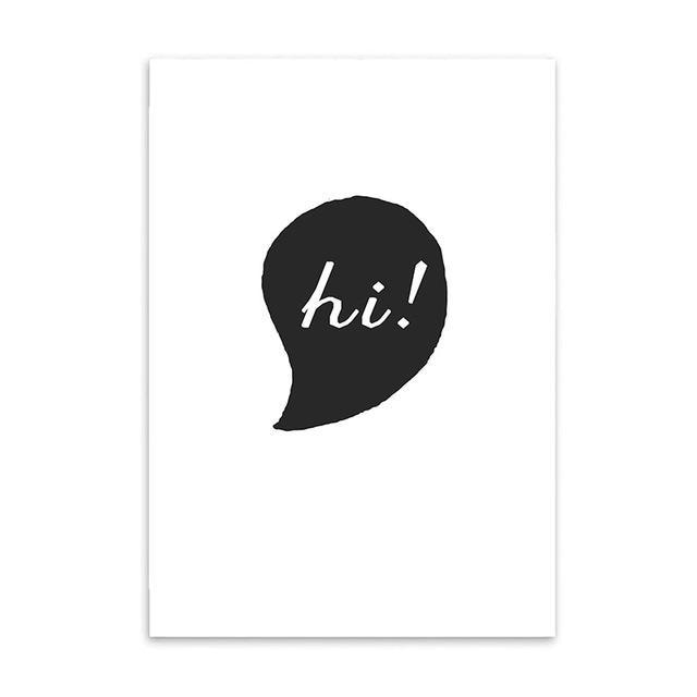 Nordic Style Canvas Print - Stylish Unframed Wall Art - wallandroom.com