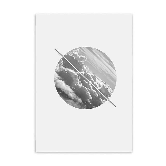 Nordic Style Canvas Print - Stylish Unframed Wall Art - wallandroom.com