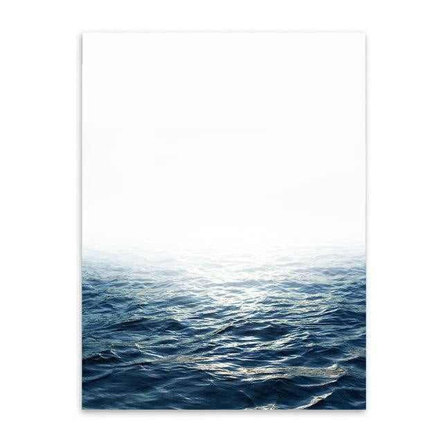 Ocean Bird Canvas Posters - Modern Art Wall (Unframed) - wallandroom.com