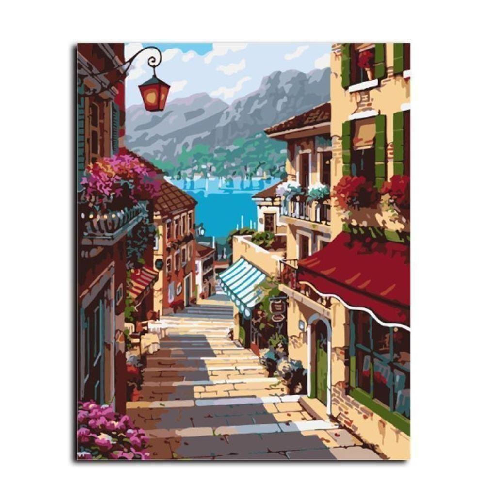 Paint By Numbers Kit - Money Cat DIY Wall Art - wallandroom.com