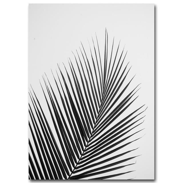 Palm Leaves Canvas Prints - Wall Art (Unframed) - wallandroom.com